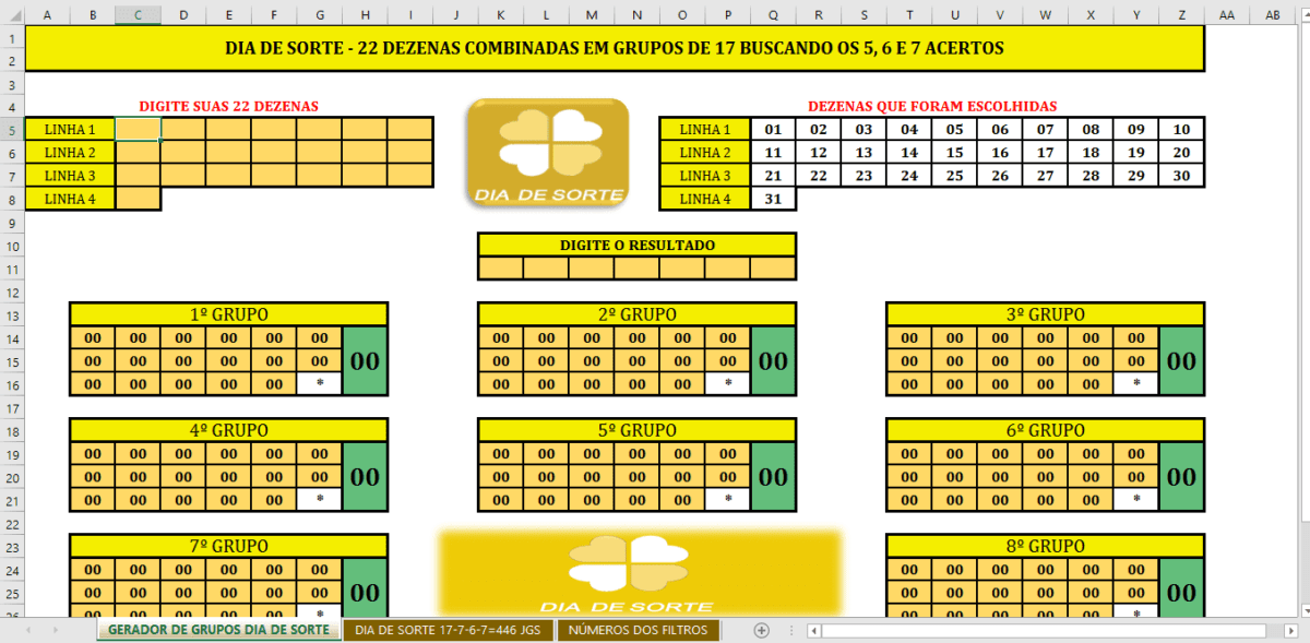 Lotofácil Lotomania Mega sena Quina e Dia de sorte Sorte Premium