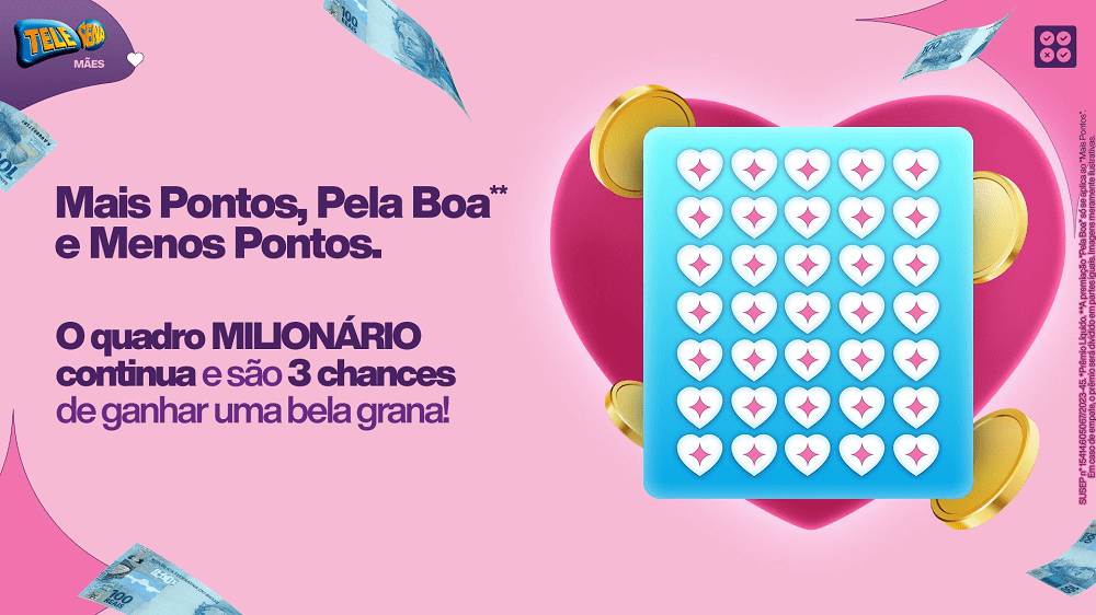Tele sena de mães 2023 mais e menos pontos Sorte Premium Tele sena de mães 2023 mais e menos pontos Sorte Premium