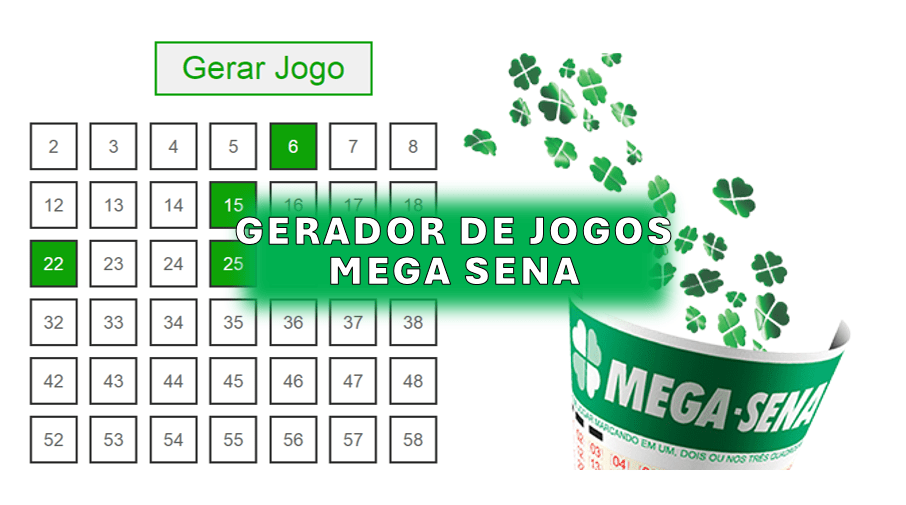 Gerador de jogos mega sena