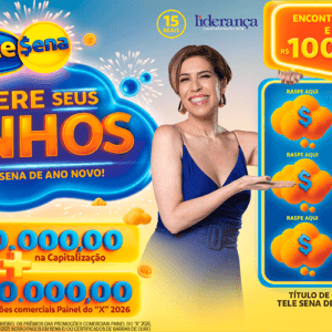 Tele sena de ano novo 2026 mais e menos pontos