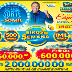 Resultado da Tele sena semanal amarela edição 59
