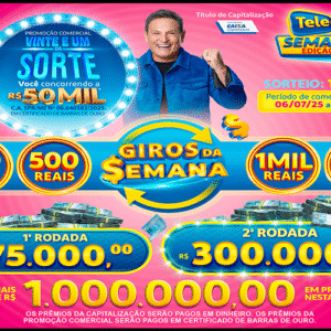 Resultado da Tele sena semanal rosa edição 60