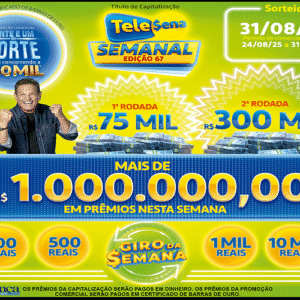 Resultado da Tele sena semanal verde edição 67