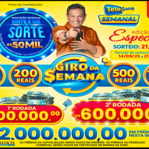 Resultado da Tele sena semanal amarela edição 70