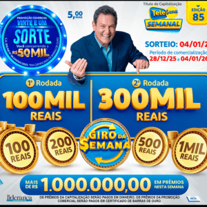 Resultado da Tele sena semanal branca edição 85