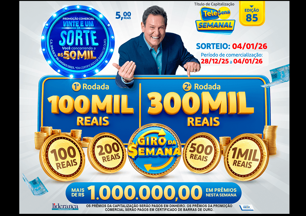 Resultado da Tele sena semanal branca edição 85 Resultado da Tele sena semanal branca edição 85