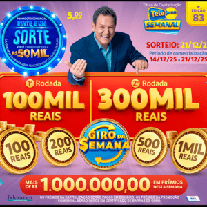 Resultado da Tele sena semanal lilás edição 83