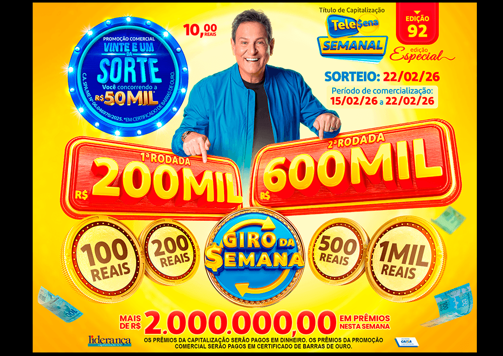 Resultado da Tele Sena Semanal Amarela Edição 92 Resultado da Tele Sena Semanal Amarela Edição 92