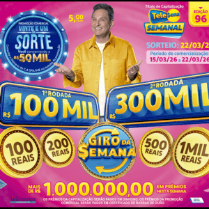 Resultado da Tele sena semanal rosa edição 96