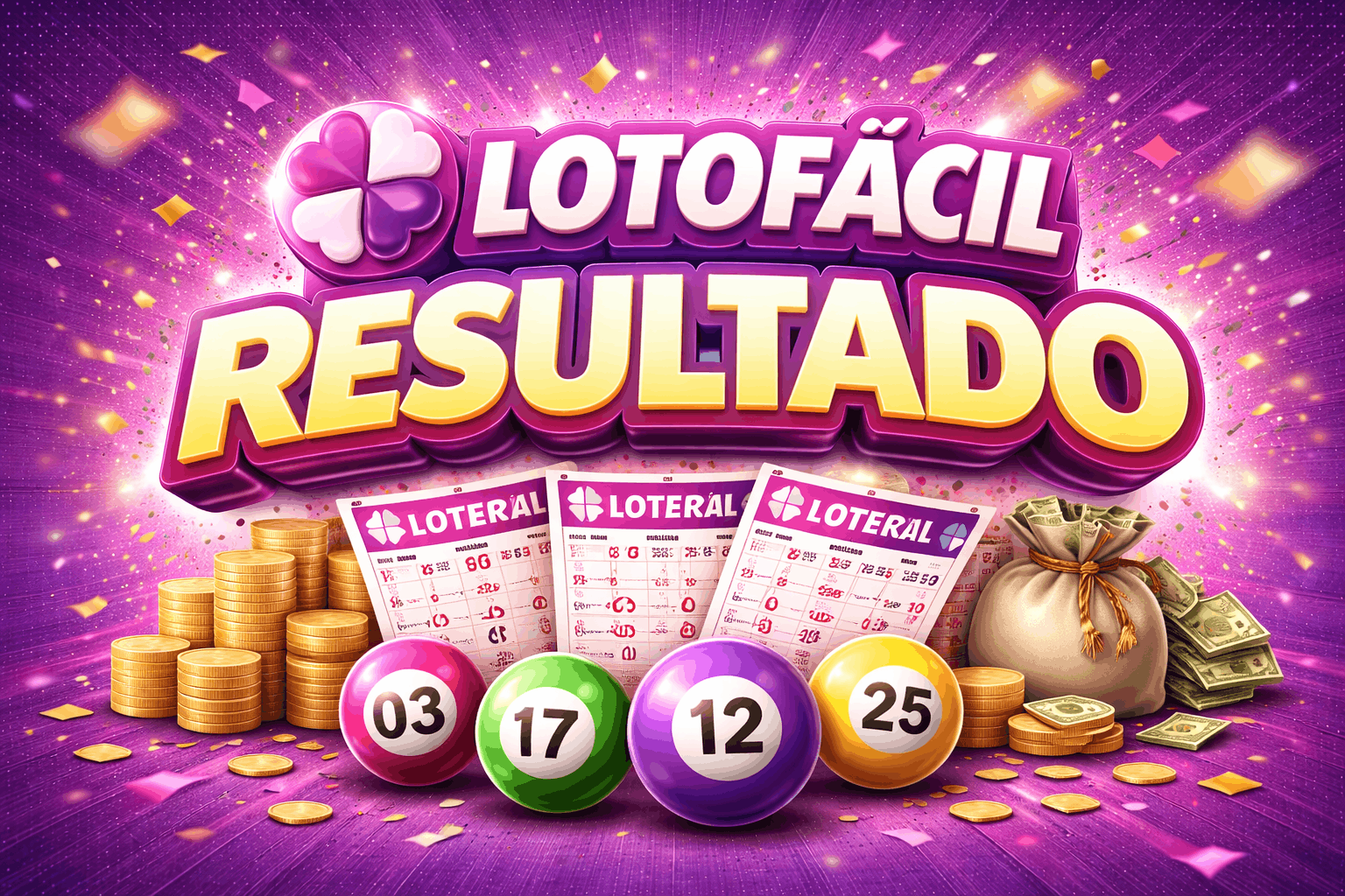 Resultado da Lotofácil